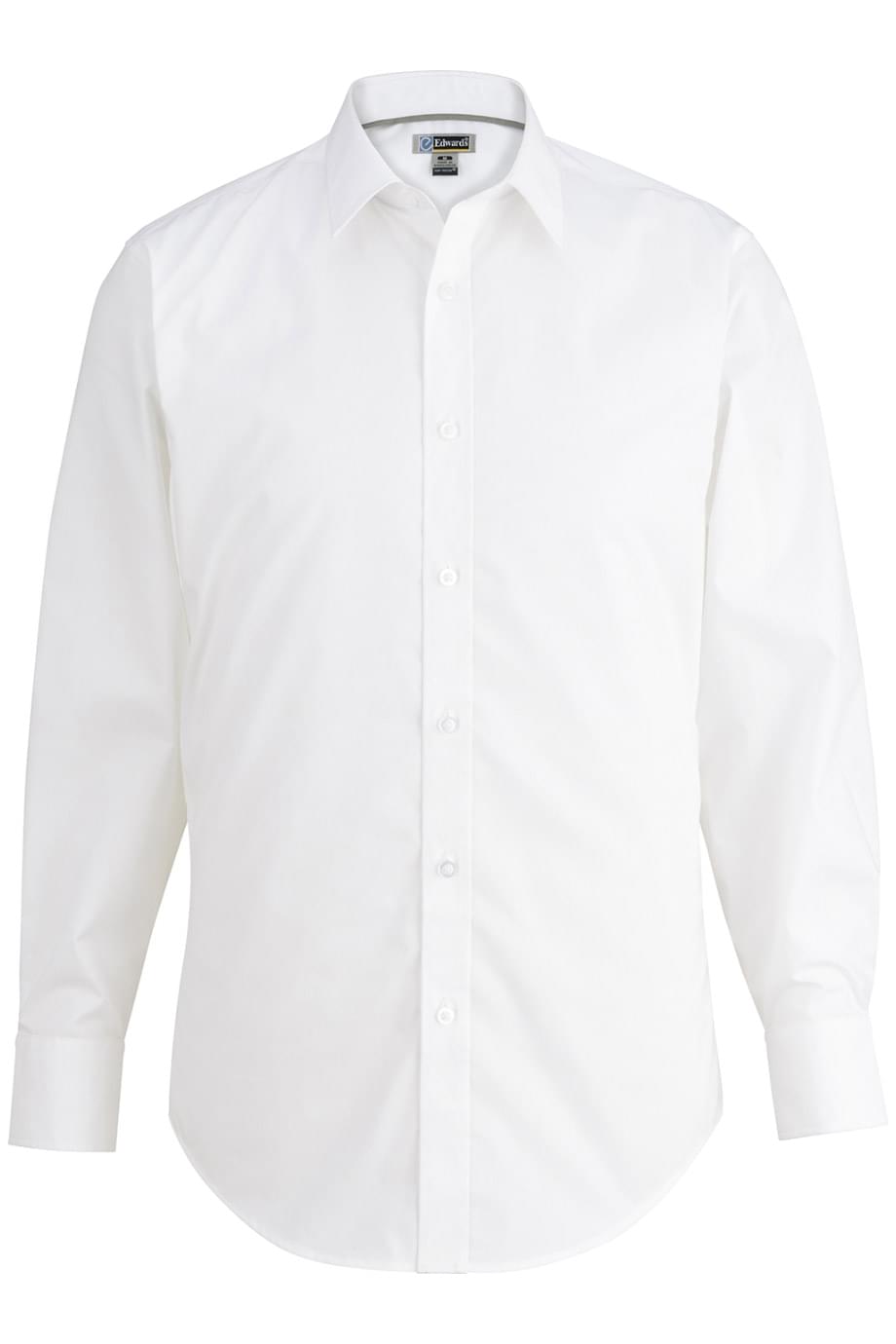 Mens L/S Stretch Broadcloth Shirt