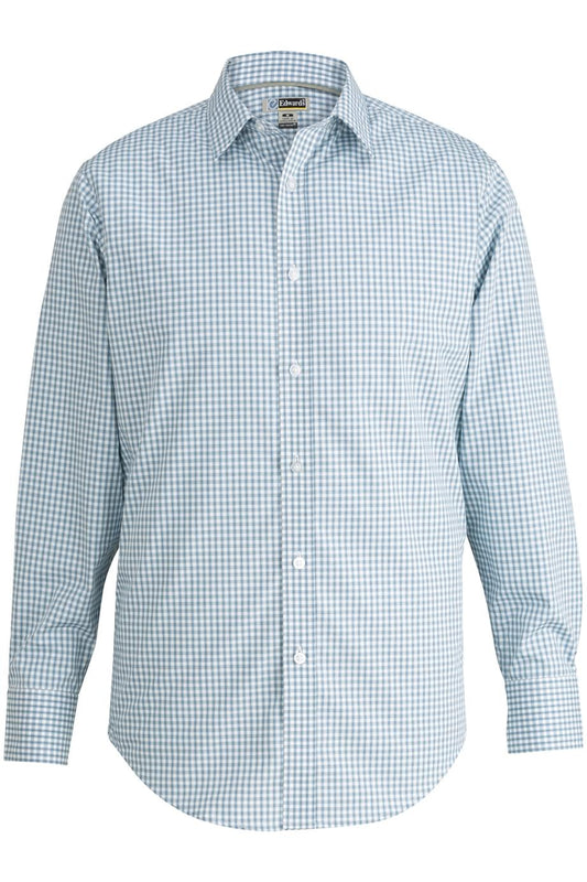 Mens L/S Stretch Broadcloth Shirt - 1316