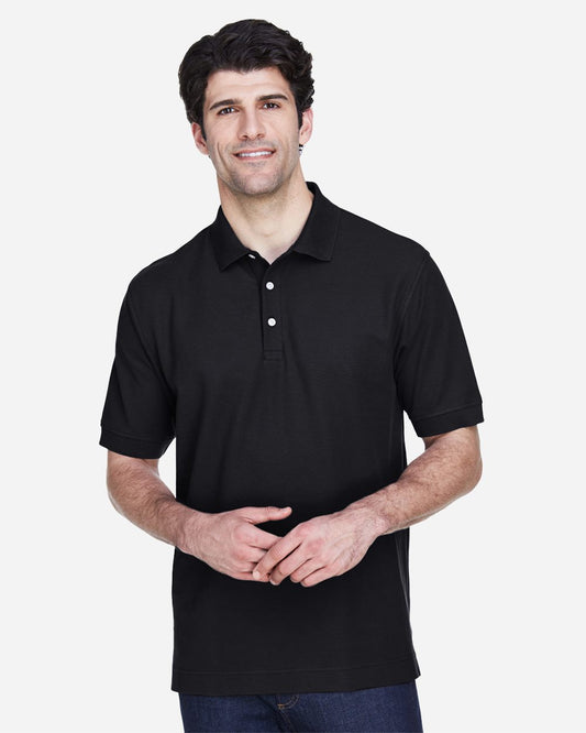 Devon & Jones Men's Pima Piqué Polo - D100