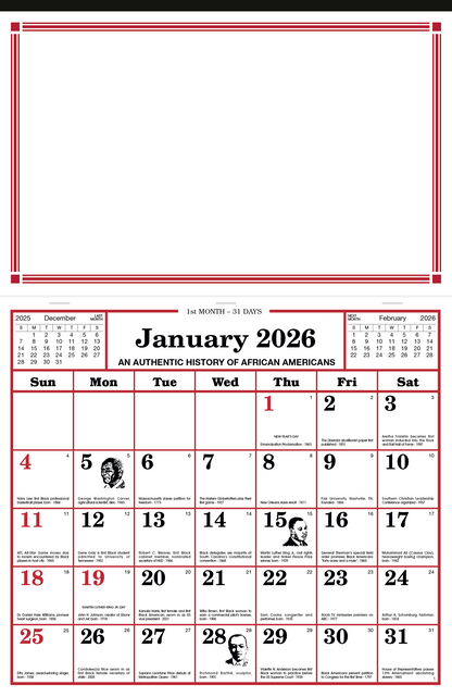 Skinner  Kennedy Apron Style Calendar-1319-E