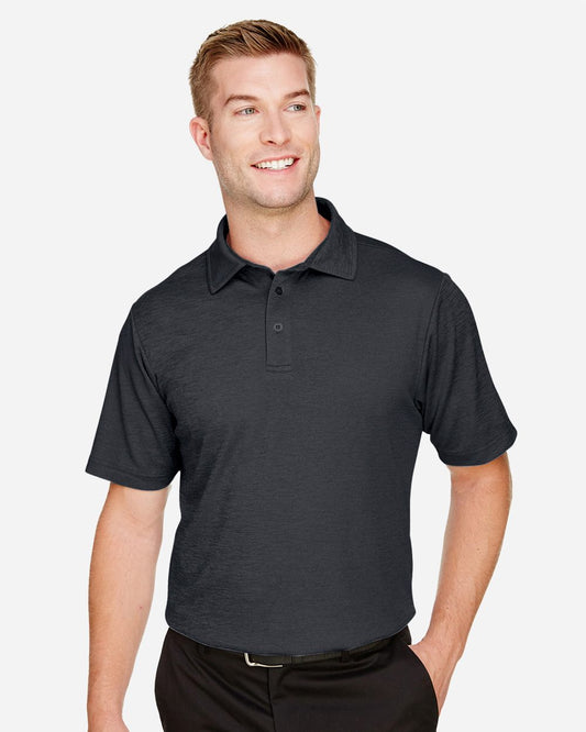 Devon & Jones Men's CrownLux Performance® Address Mélange Polo - DG22