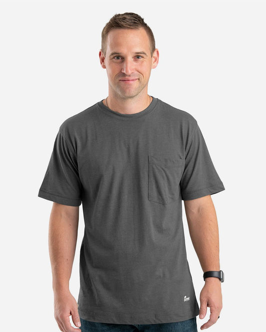 Berne Apparel Lightweight Performance Pocket T-Shirt - BSM38