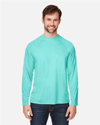CORE365 Unisex Ultra UVP™ Marina Raglan Long Sleeve T-Shirt - CE110