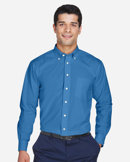 Devon & Jones Men's Crown Collection® Oxford Woven Dress Shirt - D630