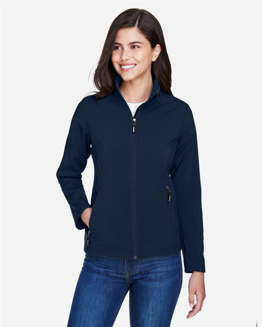 CORE365 Women's Cruise Two-Layer Fleece Bonded Soft Shell Jacket - 78184