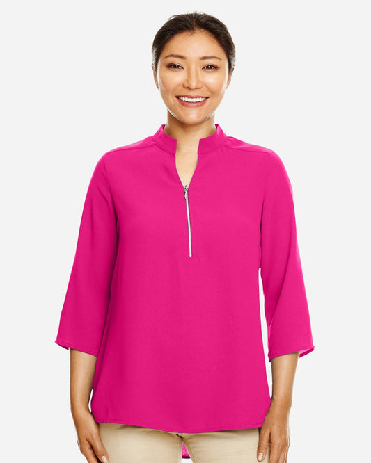 Devon & Jones Women's Perfect Fit™  Three-Quarter Sleeve Crepe Tunic - DP611W