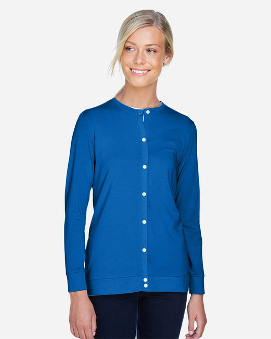 Devon & Jones Women's Perfect Fit™ Ribbon Cardigan - DP181W