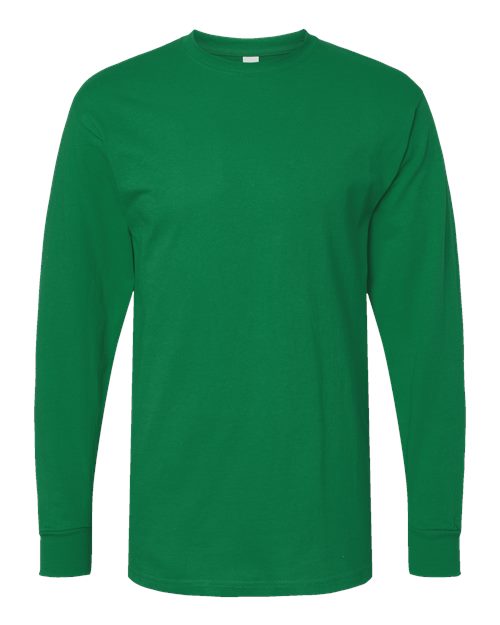 Unisex Gold Soft Touch Long Sleeve T-Shirt