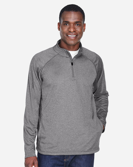 Devon & Jones Men's Stretch Tech-Shell® Compass Quarter-Zip Pullover - DG440