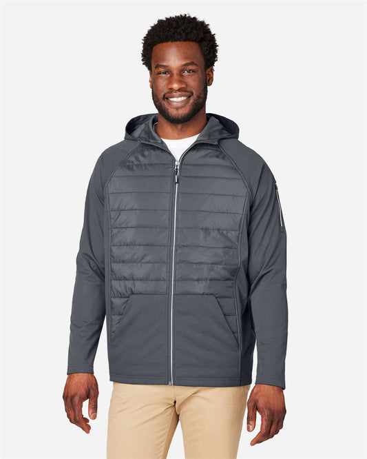 CORE365 Unisex Techno Lite Hybrid Hooded Jacket - CE808