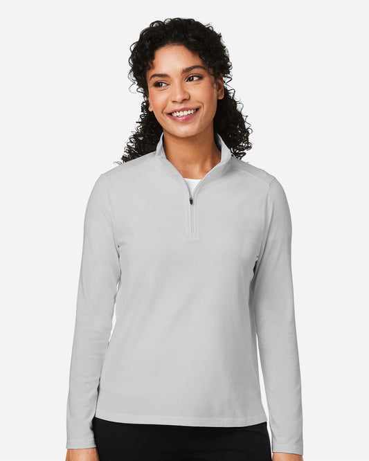 Devon & Jones Women's Raleigh Stretch Quarter-Zip Pullover - DG425W