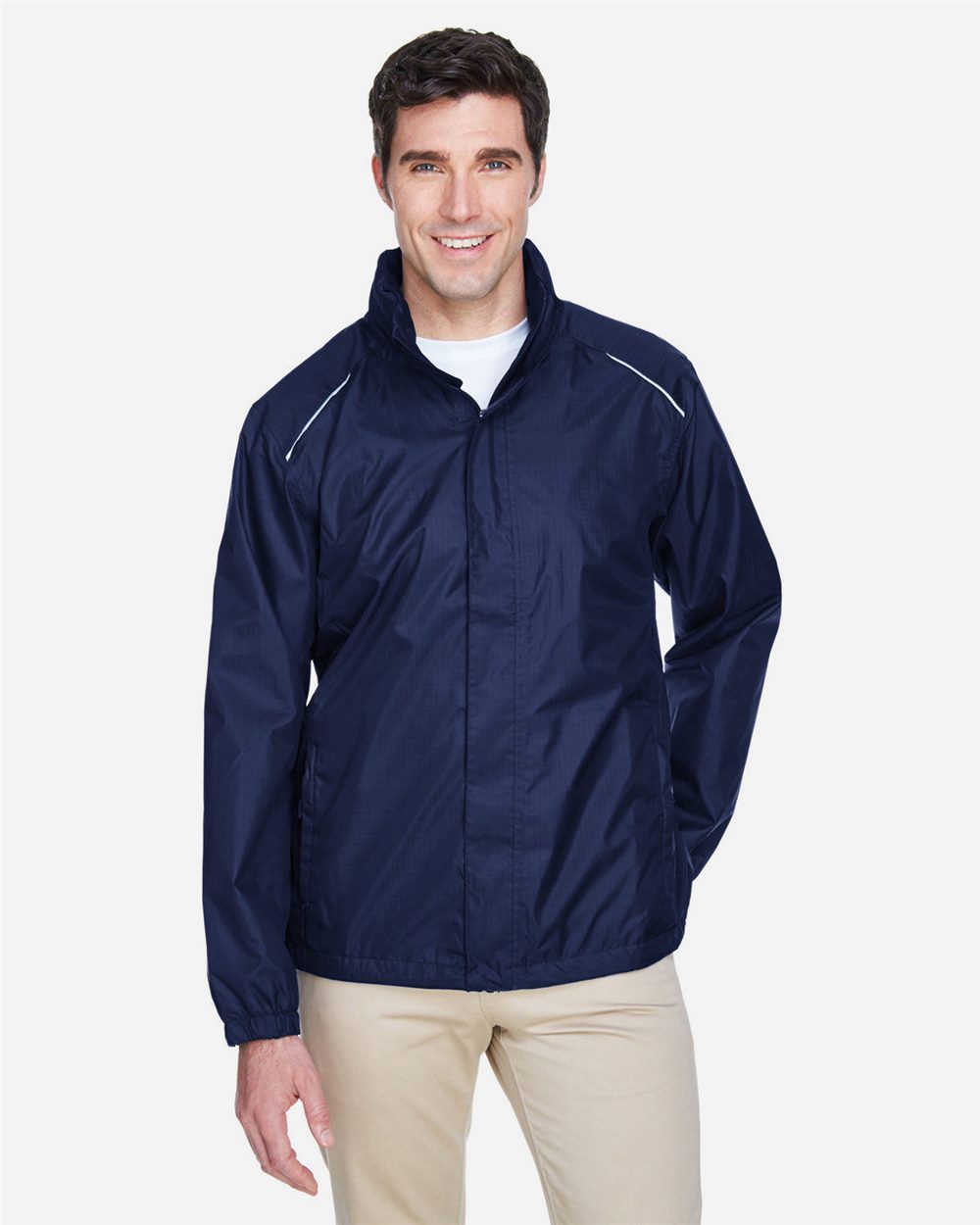 CORE365 Men's Climate Seam Sealed Lightweight Variegated Ripstop Jacket - 88185