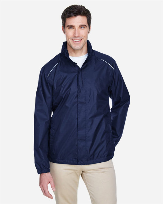 CORE365 Men's Climate Seam Sealed Lightweight Variegated Ripstop Jacket - 88185