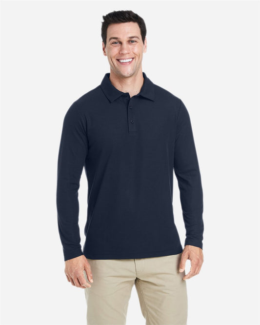 CORE365 Men's Fusion ChromaSoft™ Long Sleeve Pique Polo - CE112L