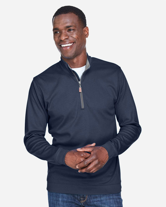 Devon & Jones Men's DRYTEC20™ Performance Quarter-Zip Pullover - DG479