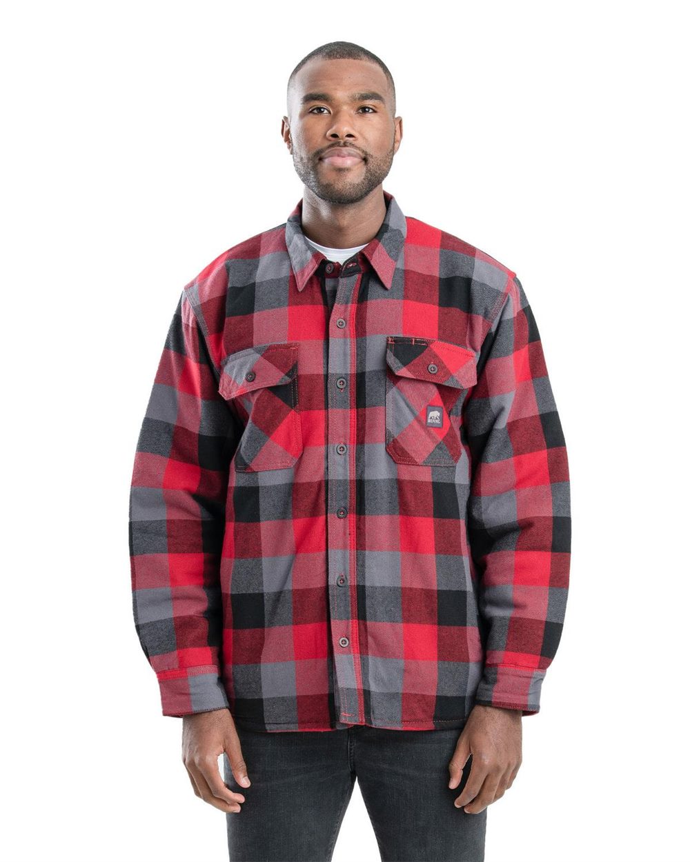 Berne Apparel Timber Flannel Shirt Jacket - SH69