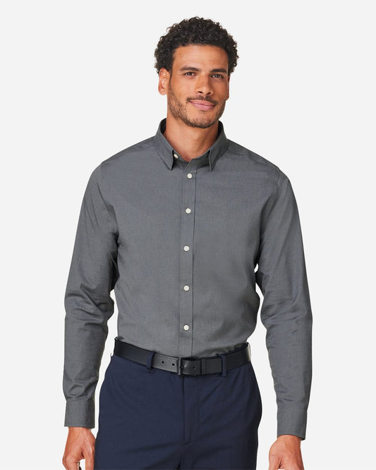 Devon & Jones Men's CrownLux Performance® Spencer Poplin Dress Shirt - DG505