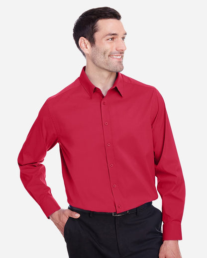 Devon & Jones Men's CrownLux Performance® Stretch Woven Dress Shirt - DG542