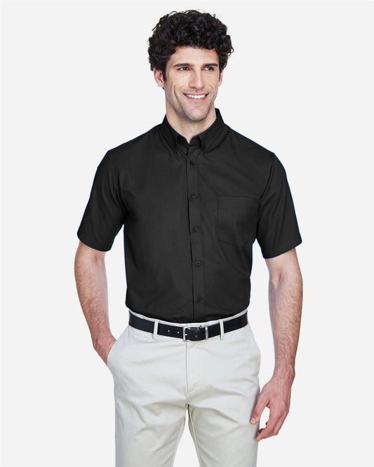 CORE365 Men's Tall Optimum Short Sleeve Twill Dress Shirt - 88194T