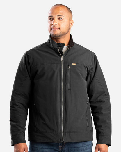 Berne Apparel Highland Quilt-Lined Micro-Duck Jacket - J387
