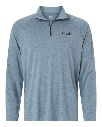 Men's Airweight Heather Quarter-Zip Pullover