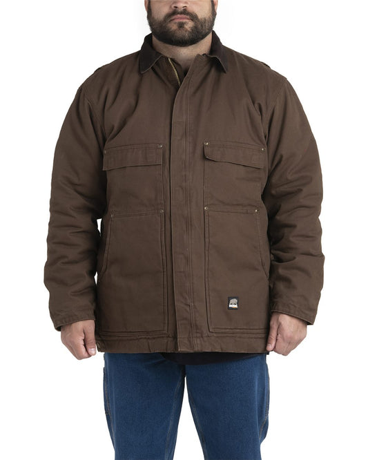 Berne Apparel Highland Washed Chore Jacket - CH377