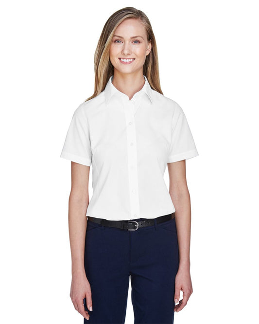 Devon & Jones Women's Crown Collection® Broadcloth Short Sleeve Woven Dress Shirt - D620SW