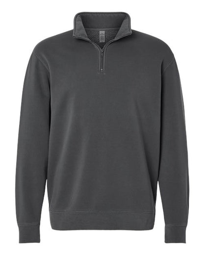 Unisex Pigment-Dyed Quarter-Zip Pullover