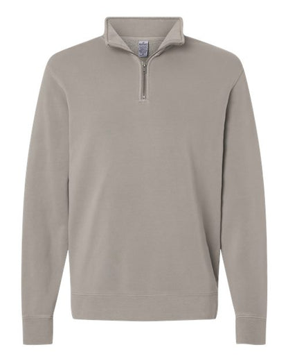 Unisex Pigment-Dyed Quarter-Zip Pullover