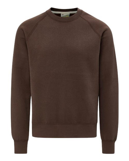 Men's Vintage Fleece Raglan Crewneck Sweatshirt
