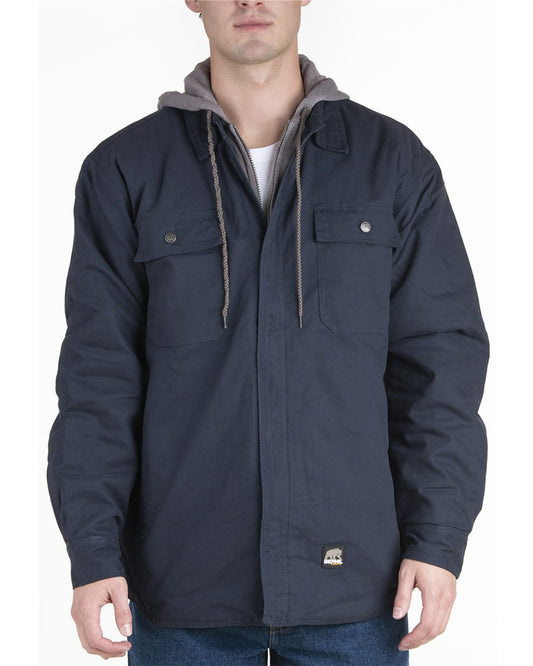 Berne Apparel Throttle Hooded Shirt Jacket - SH68