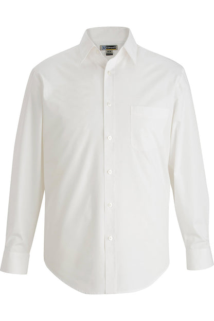 Mens Essential Broadcloth Shirt Long Sleeve - 1354PAC