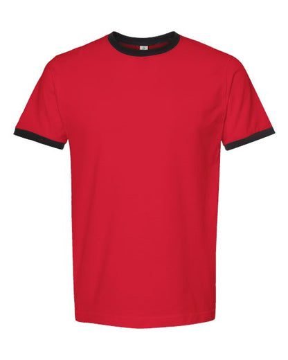 Unisex Fine Jersey Ringer T-Shirt