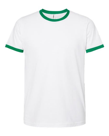Unisex Fine Jersey Ringer T-Shirt