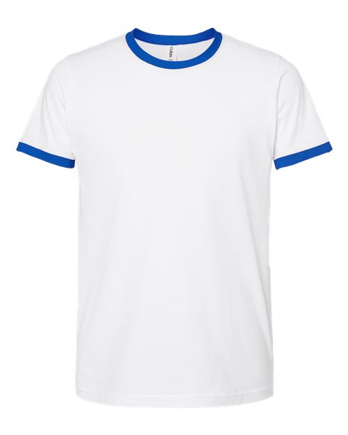 Unisex Fine Jersey Ringer T-Shirt
