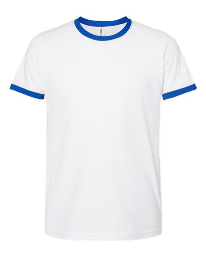 Unisex Fine Jersey Ringer T-Shirt