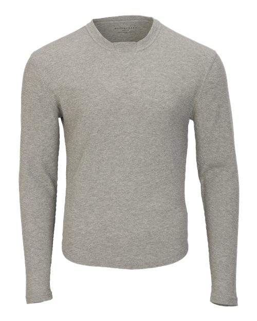 Men's Waffle Knit Long Sleeve T-Shirt