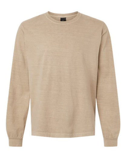 Unisex Heavyweight Garment-Dyed Long Sleeve Tee
