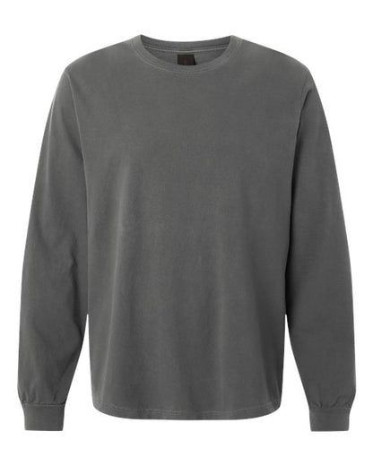 Unisex Heavyweight Garment-Dyed Long Sleeve Tee