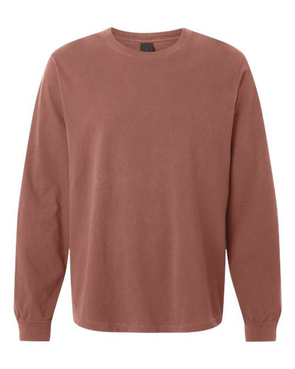 Unisex Heavyweight Garment-Dyed Long Sleeve Tee