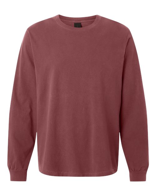 Unisex Heavyweight Garment-Dyed Long Sleeve Tee