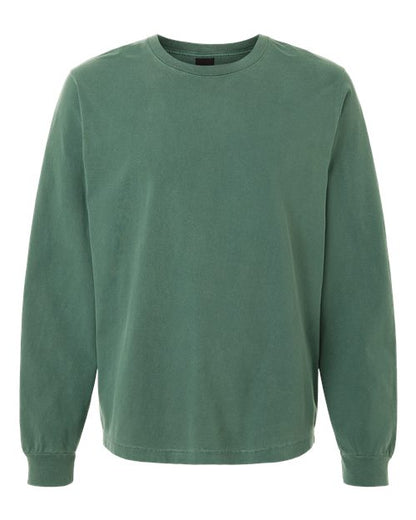 Unisex Heavyweight Garment-Dyed Long Sleeve Tee