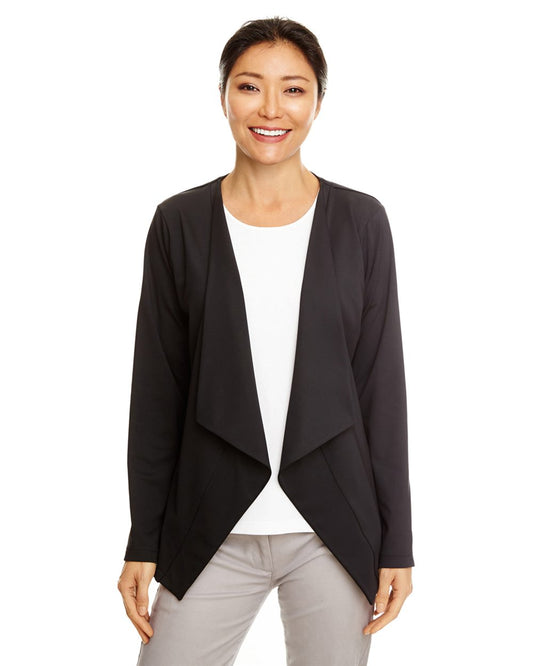 Devon & Jones Women's Perfect Fit™ Draped Open Blazer - DP465W
