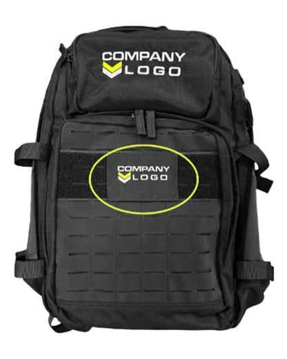 Medium Blank Black Patch - Qty 10