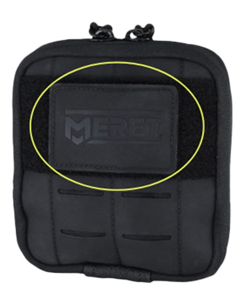 Small Blank Black Patch - Qty 10