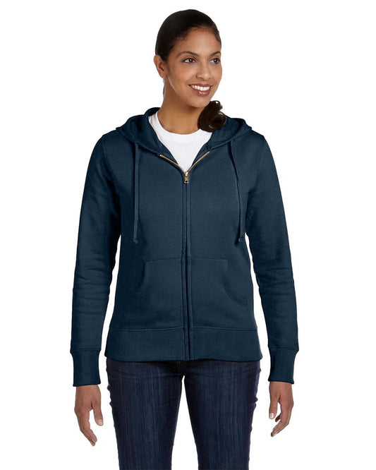 econscious Women's Full-Zip Hooded Sweatshirt - ec4501