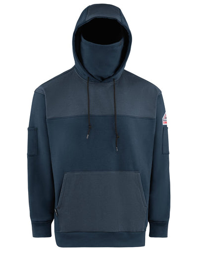 Bulwark Flame Resistant Fleece Hooded Sweatshirt - SMM4
