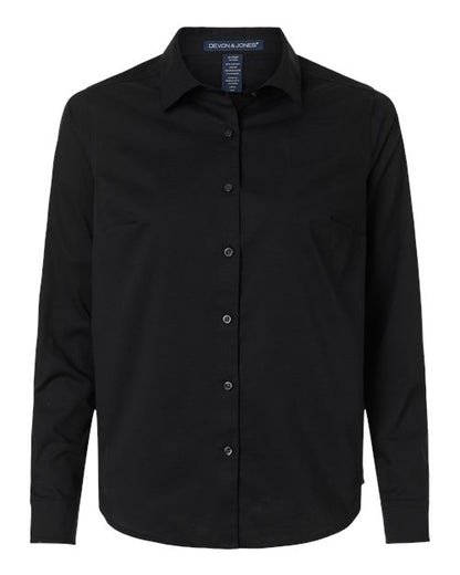 Women's CrownLux Performance® Spencer Poplin Dress Shirt