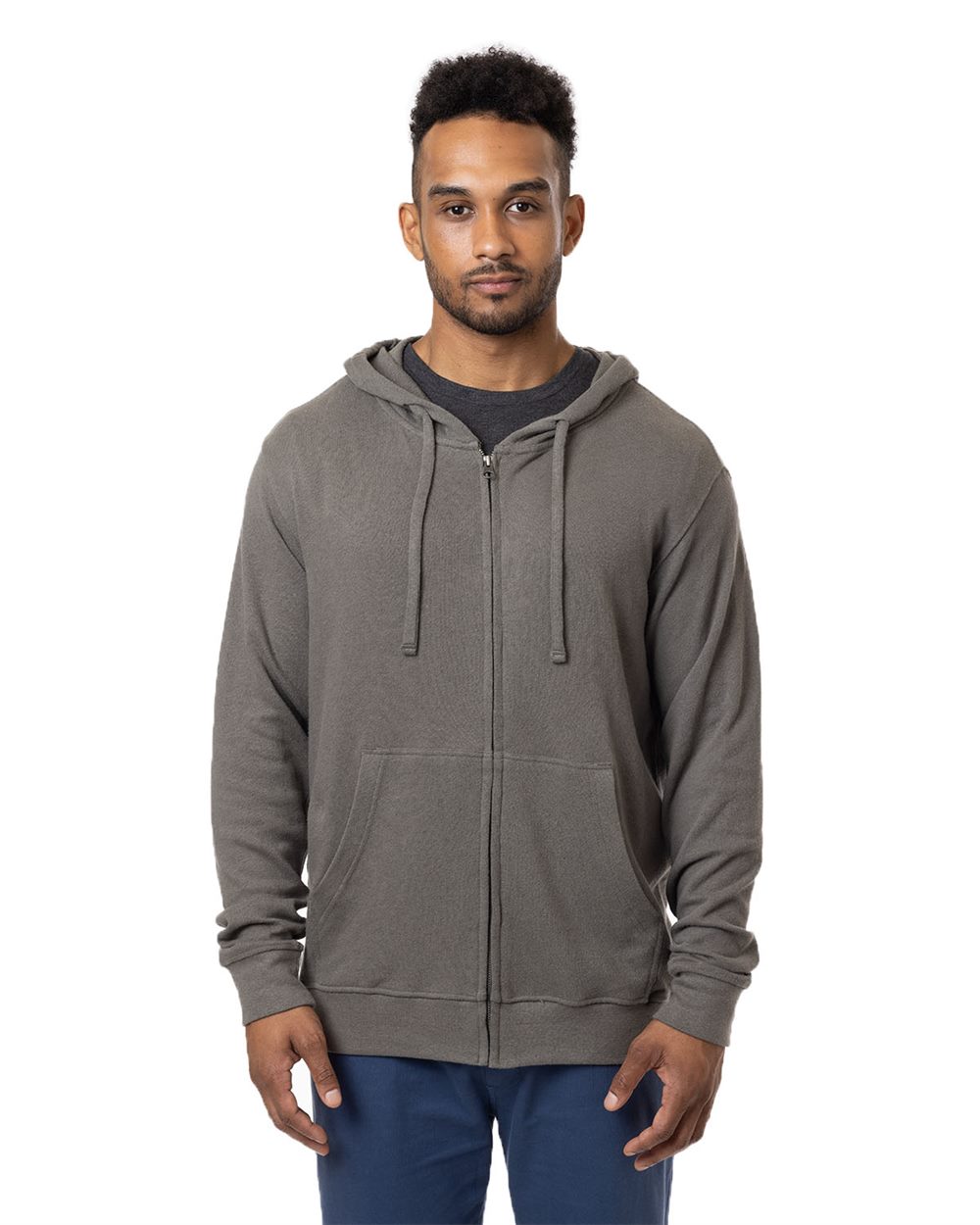 econscious Hemp Hero Full-Zip Hooded Sweatshirt - ec5980