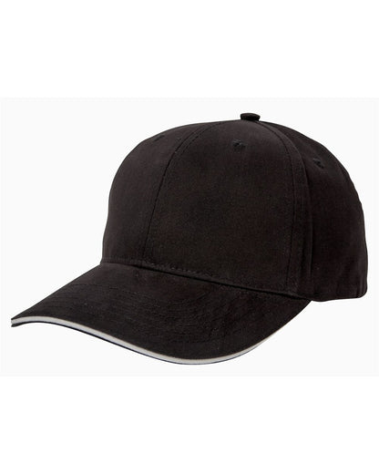 Big Accessories Brushed Twill Sandwich Cap - BX004
